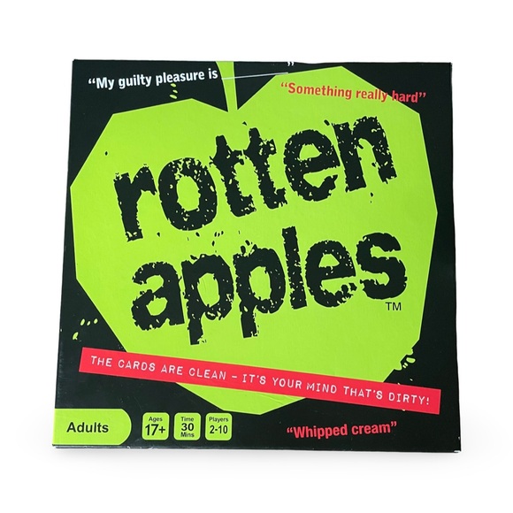 Rotten Apples The Tasteless Adult Board Game - Picture 1 of 3